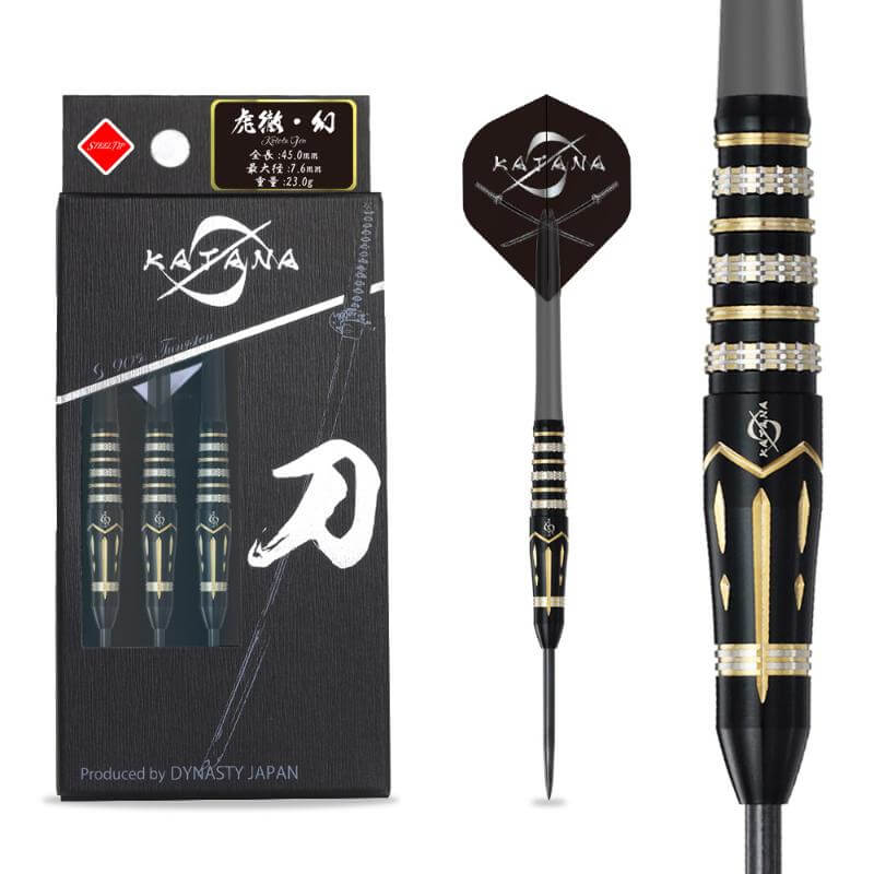 ダイナスティー 虎徹 幻 コテツ ゲン スティール23g ハードダーツ バレル