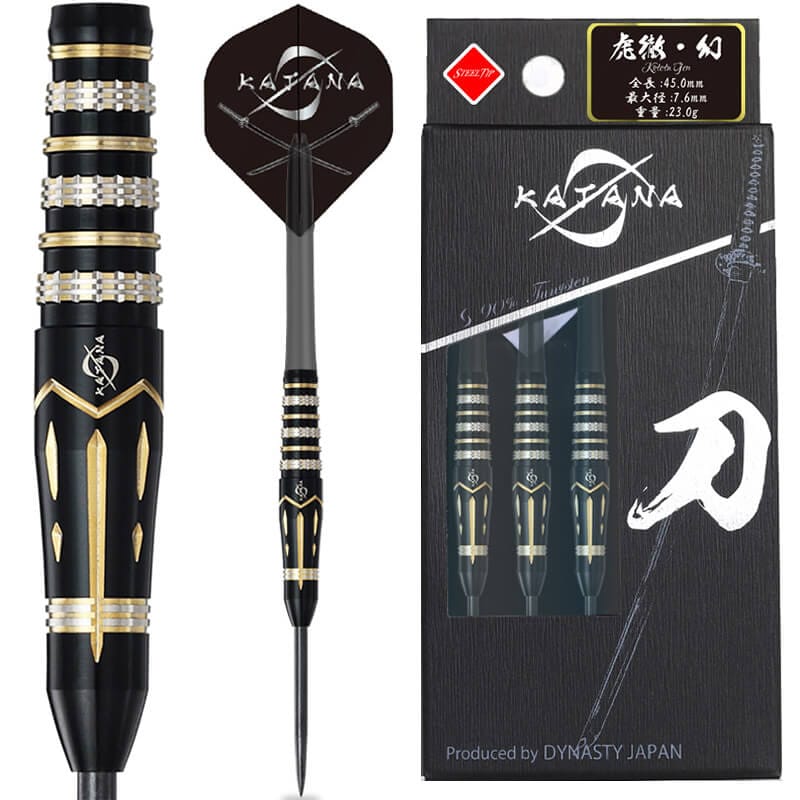 ダイナスティー】虎徹 幻 コテツ ゲン スティール23g ハードダーツ バレル