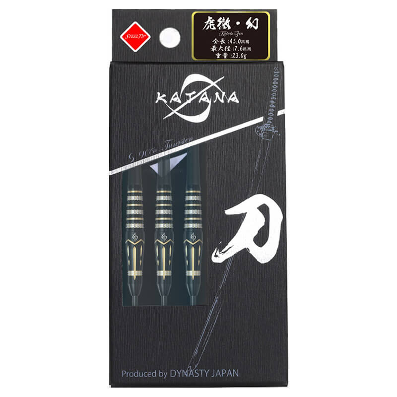 ダイナスティー 虎徹 幻 コテツ ゲン スティール23g ハードダーツ バレル