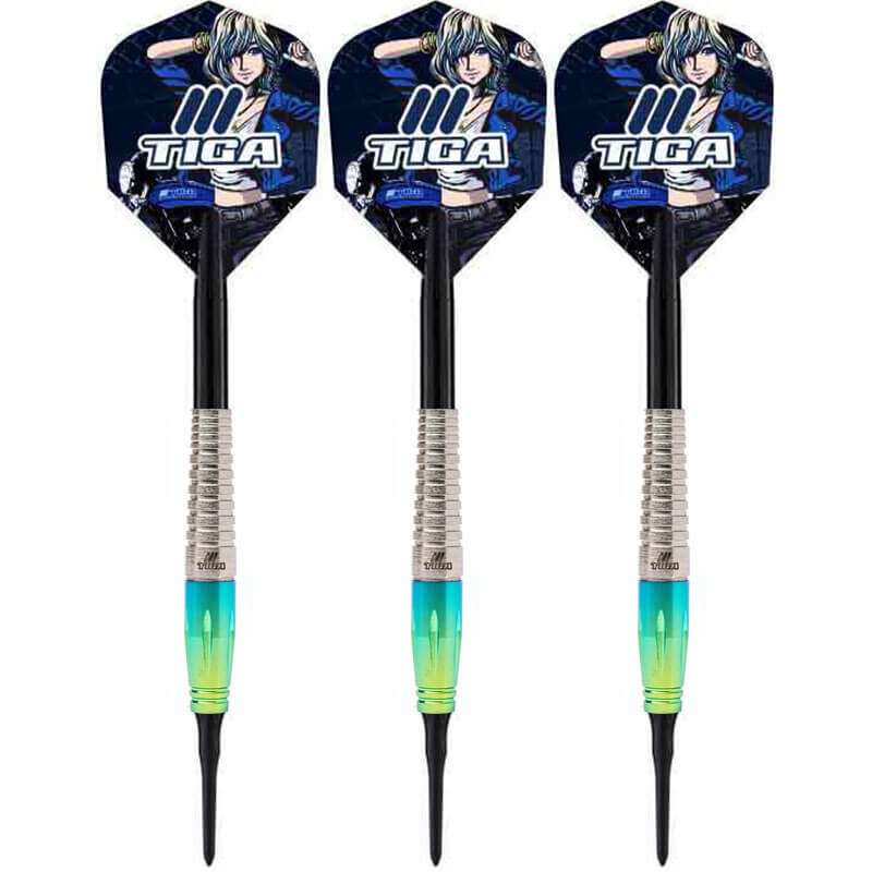 �ƥ��� ��������� �ޥ��ƥ���å� �ե塼����� TIGA DARTS MIGHTY MOCCI Fusion ������ �Х�� 2BA16.0g