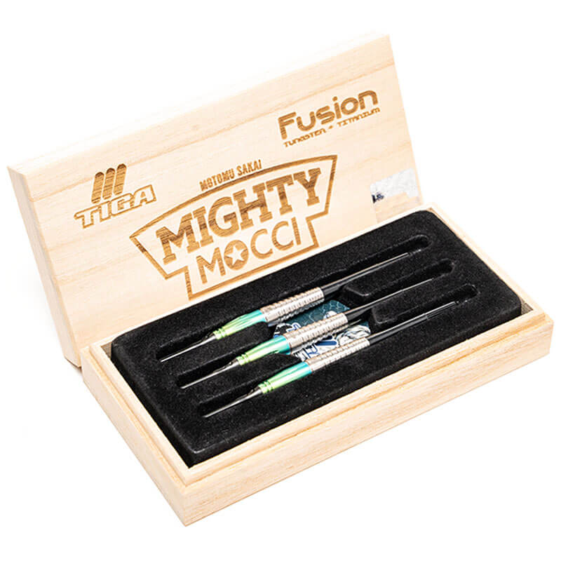 �ƥ��� ��������� �ޥ��ƥ���å� �ե塼����� TIGA DARTS MIGHTY MOCCI Fusion ������ �Х�� 2BA16.0g