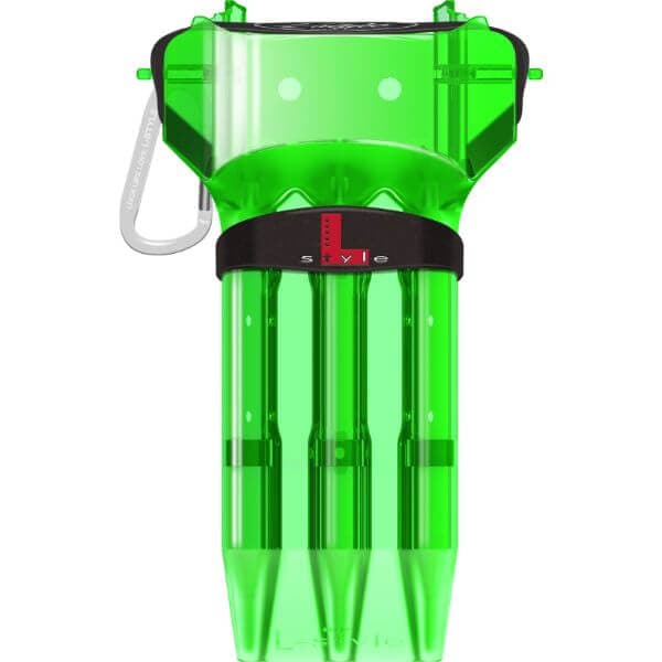 L-style エルスタイル】クリスタルワン グリーン ダーツケース