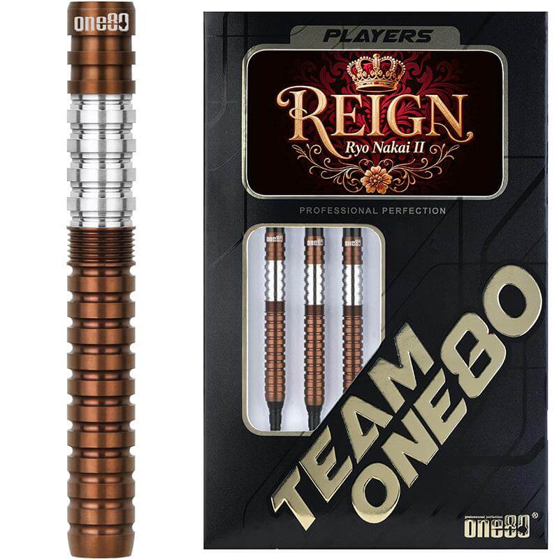 ONE80 REIGN ver.2 レイン2 2BA18g Coffee 中井涼選手 ダーツ バレル