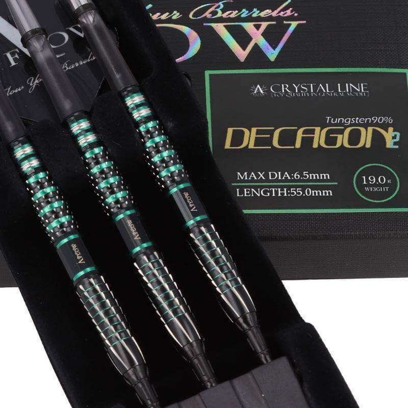 ダイナスティー DECAGON2 デカゴン2 2BA19g ダーツ バレル