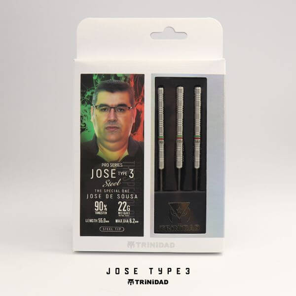 トリニダード Jose Type3 ホゼ3 スティール22g Jose De Sousa選手