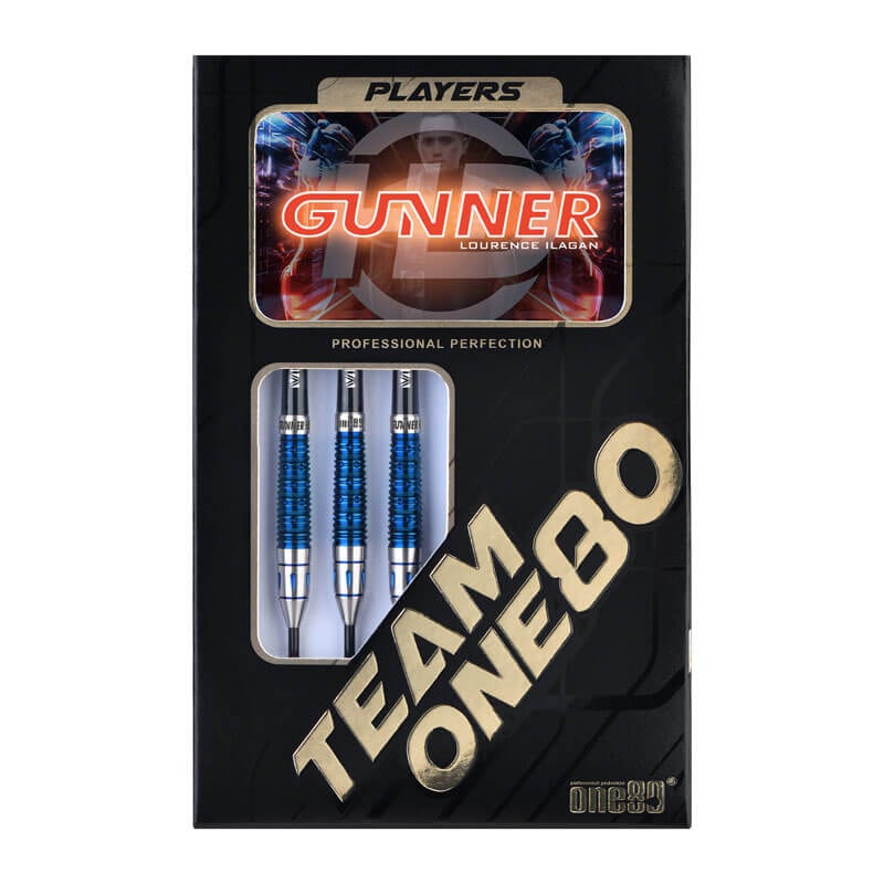 世界初 超硬合金バレル　個人オーダー品　USED ONE80 Gunner80 ガンナー80 スティール22g ローレンス・イラガン選手
