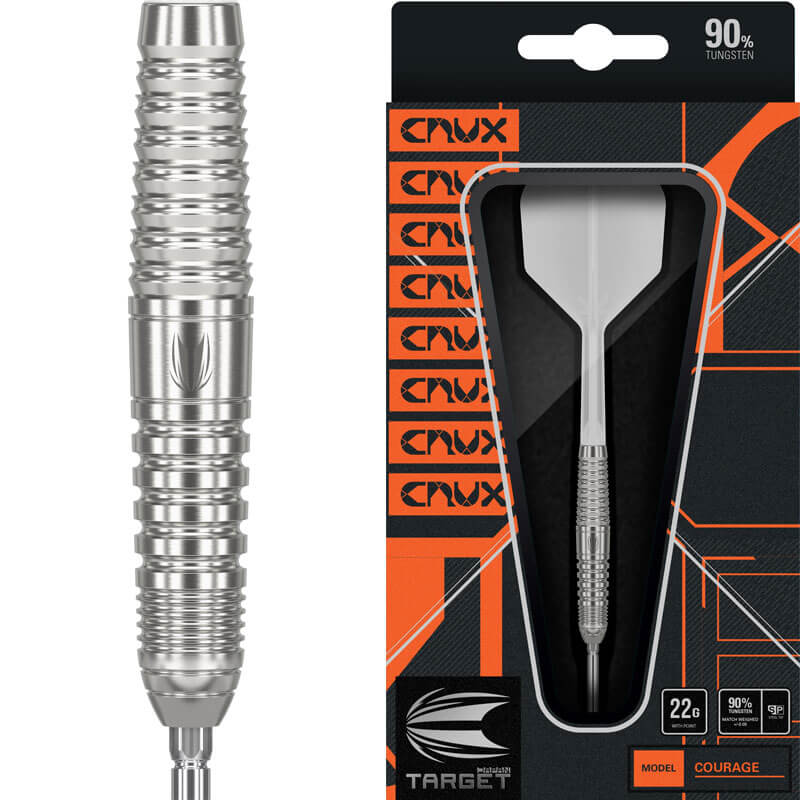 ターゲット CRUX JPN COURAGE カレッジ スイスポイント スティール22g