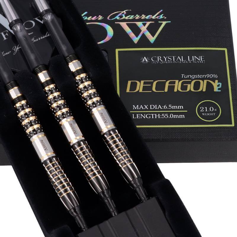 ダイナスティー DECAGON2 デカゴン2 2BA21g ダーツ バレル