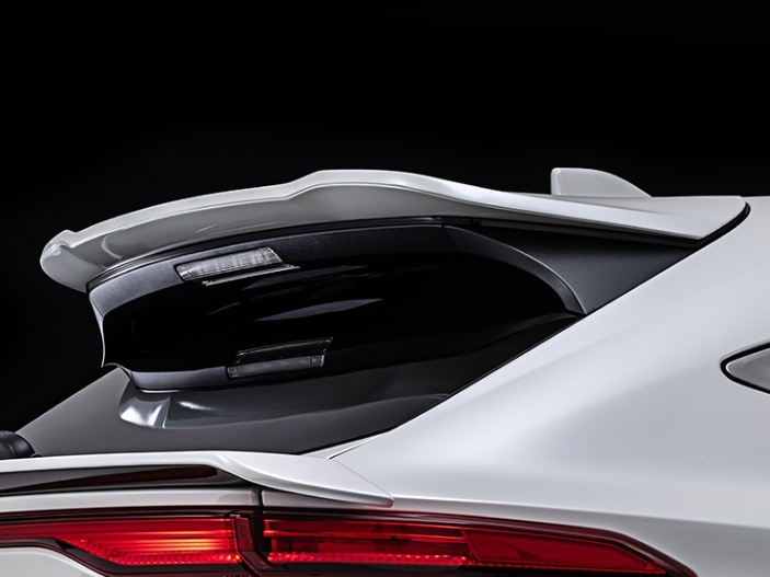 80ハリアー 純正ルーフスポイラー プレシャスブラックパール(219) 80ハリアー 純正ルーフスポイラー プレシャスブラックパール(219