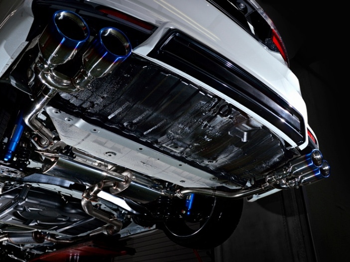 rc1 オデッセイ 変換バルブ付きリアピースマフラー2.4L □RC系 オデッセイ エグゼクティブマフラー