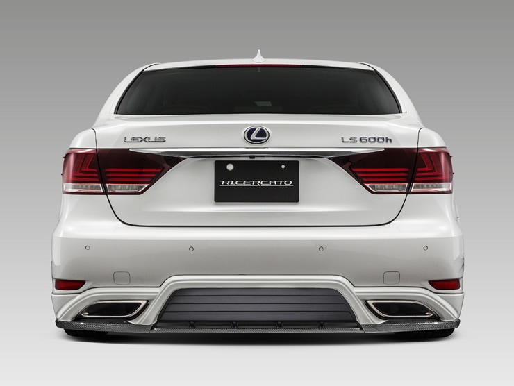 LEXUS LS エアロパーツ カスタム リヤハーフスポイラー