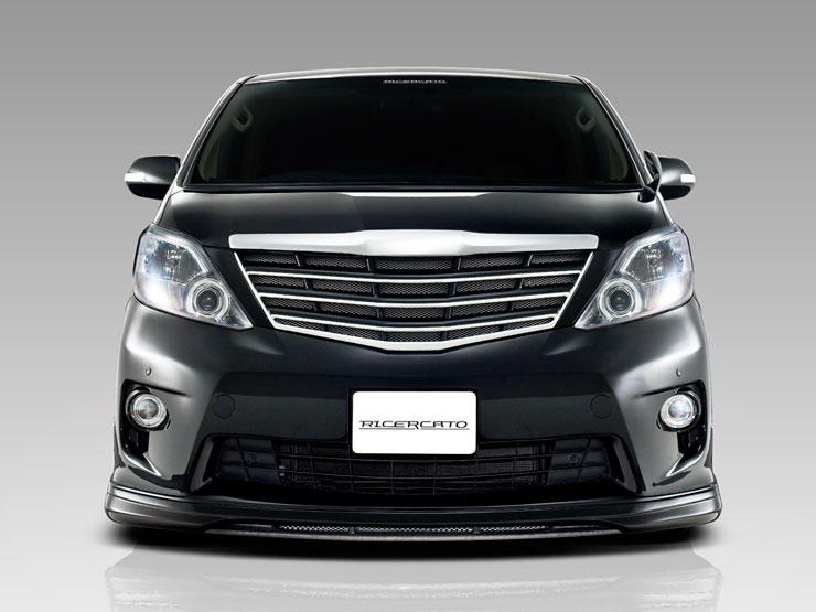 アルファード 「デポルテ」フロントハーフスポイラー