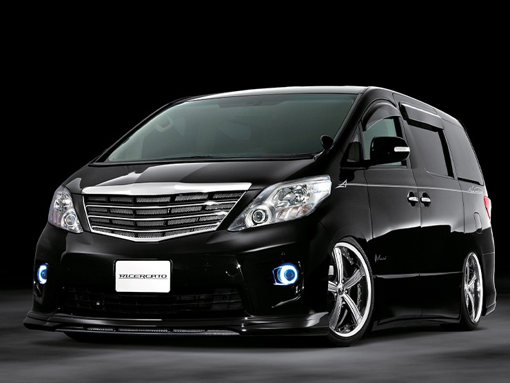 アルファード 「デポルテ」フロントハーフスポイラー