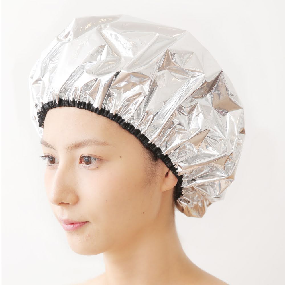 アルミ保温ヘアキャップ ヘナ染めグッズ
