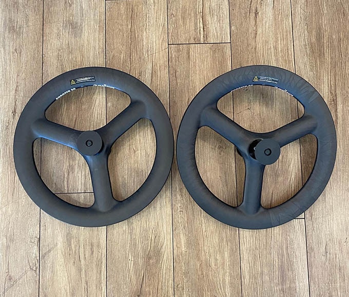 カーボンホイール前後セットmellows SHOOTER 18 バーディー用 カーボンホイール前後セットmellows SHOOTER 18 バーディー用