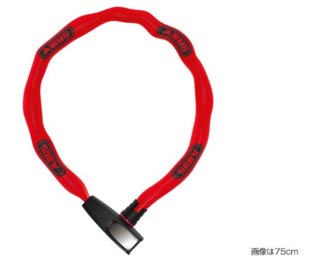 ABUS チェーン ロック 鍵 6806K/110 リフレクティブ 110cm ABUS 6806K6mmチェーン - ABUS アブス公式サイト