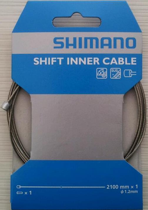 SHIMANO(���ޥ�)��SUS SHIFT INNER CABLE  SUS ���ե��ѥ���ʡ������֥롡1.2mm��2100mm
