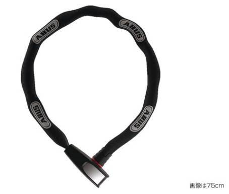 ABUS(アブス) 6806KEY/110 太さ6mmのチェーンを使用した長さ