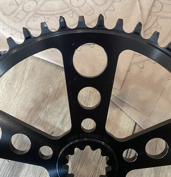 WHITE INDUSTRIES�ʥۥ磻�ȥ�������ȥ꡼���ˡ�ENO TSR���������󥰡ڥ��������ơ��ѡ��ѡۡڻ���50T/52T�ۡڥ֥�å���