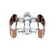 MKS�ʻ�����ڥ���ˡ�Tiny Bubbly Pedal OneSide Ezy Superior Bronze�������ˡ��Х֥꡼ ��󥵥��� �������������ڥꥢ�ڥ��顼���֥��󥺡�