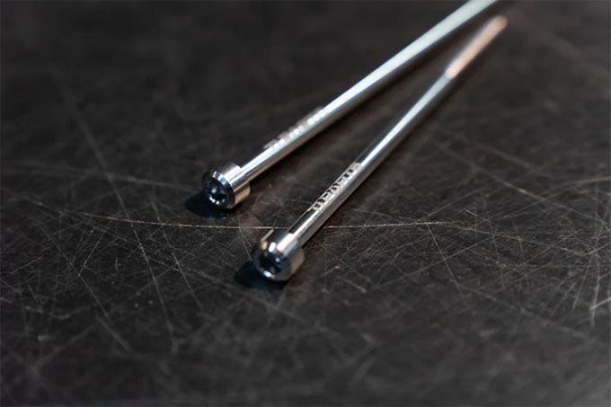 Ti Parts Work Shop�ʥƥ��������ѡ��� �������åס� Titanium Front and Rear Wheel Quick Release Bolt (P/T Line)�������˥��� �ե���ȡ��ꥢ�ۥ����� �����å���꡼���ܥ�ȡ�P/T Line��
