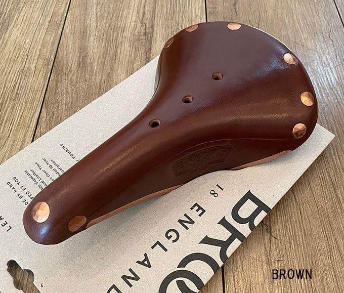 Brooks ブルックス　チタン　スプリンターB17 ブラウンレザーサドル　B1 BROOKS(ブルックス) B17 SPECIAL TITAN B17 スペシャル レザー
