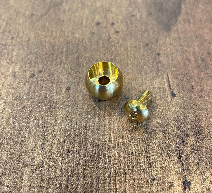 Ti Parts Work Shop�ʥƥ��������ѡ��� �������åס� ��Titanium Stem Knob for G Line����������G Line�ѥ��ƥ�Υ�