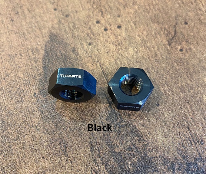 Ti Parts Work Shop�ʥƥ��������ѡ��� �������åס� �����˥��� �ե���ȥϥ֥ʥåȡ�Titanium Front Wheel Nut 