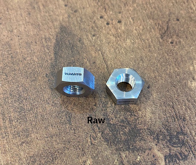 Ti Parts Work Shop�ʥƥ��������ѡ��� �������åס� �����˥��� �ե���ȥϥ֥ʥåȡ�Titanium Front Wheel Nut 