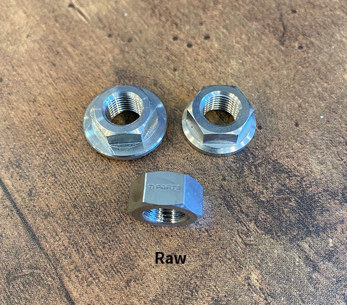 Ti Parts Work Shop�ʥƥ��������ѡ��� �������åס� �����˥���2®�ѥꥢ�ϥ֥ʥåȡ�Titanium Rear Wheel Flange Nut (1/2-Speed)