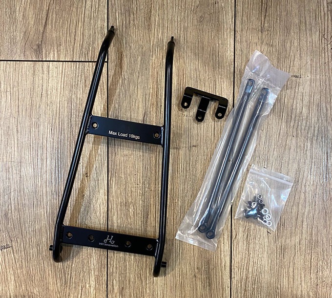 H��H(����������ɥ�����)��Titanium Roller Rack for BROMPTON P/T Line�����������ꥢ��å� �֥���ץȥ� P/T Line�� �ڥ��顼��Black�ۡ�HH inovation��