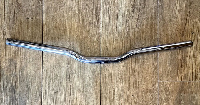 H��H(����������ɥ�����)��Titanium Handlebar Low rise bar �ڥ��顼��Polish Silver�ۡ�HH inovation��