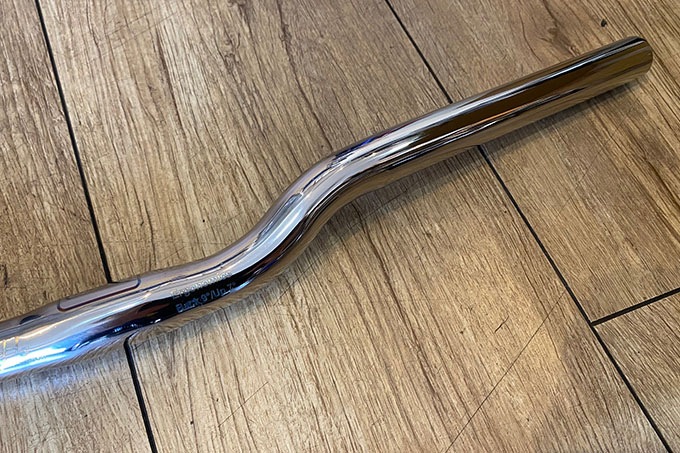 H��H(����������ɥ�����)��Titanium Handlebar Low rise bar �ڥ��顼��Polish Silver�ۡ�HH inovation��