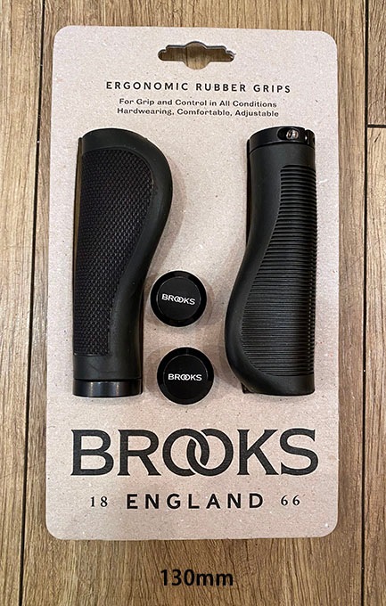 BROOKSʥ֥å)  ERGONOMIC RUBBER GRIPS르ΥߥåСåס֥å Ĺ130mm