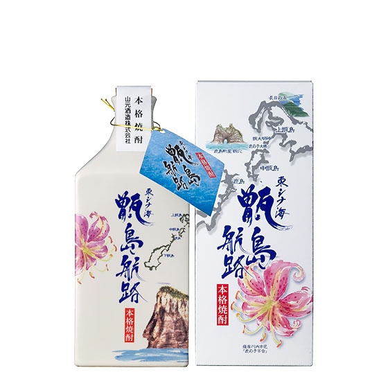 東シナ海 甑島航路陶器ボトル 25度 720ml (化粧箱入) | 芋焼酎,陶器