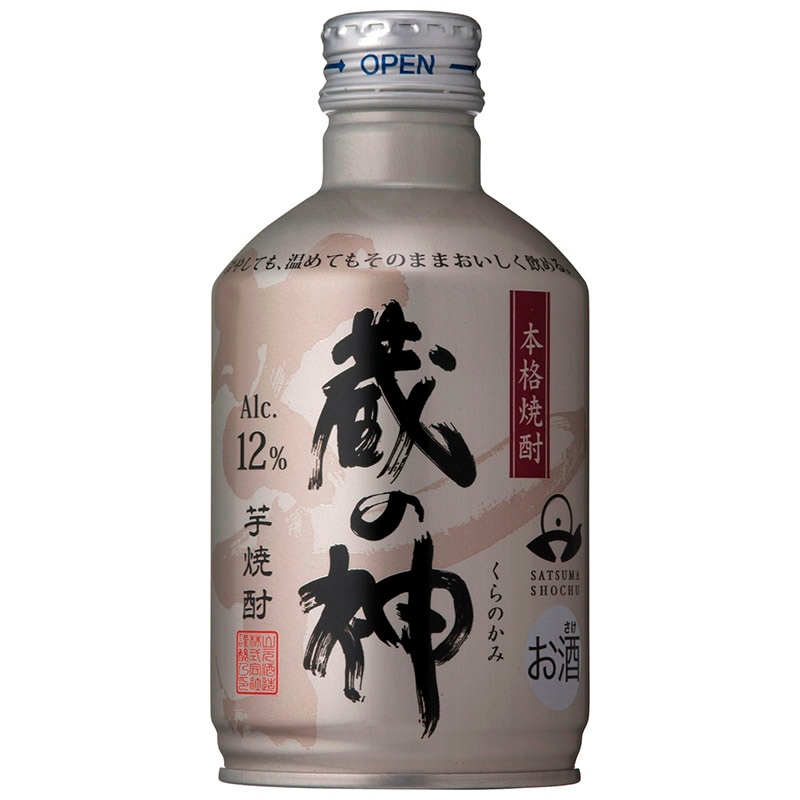 蔵の神ボトル缶 12度 300ml | 芋焼酎,蔵の神シリーズ | | 山元酒造通販