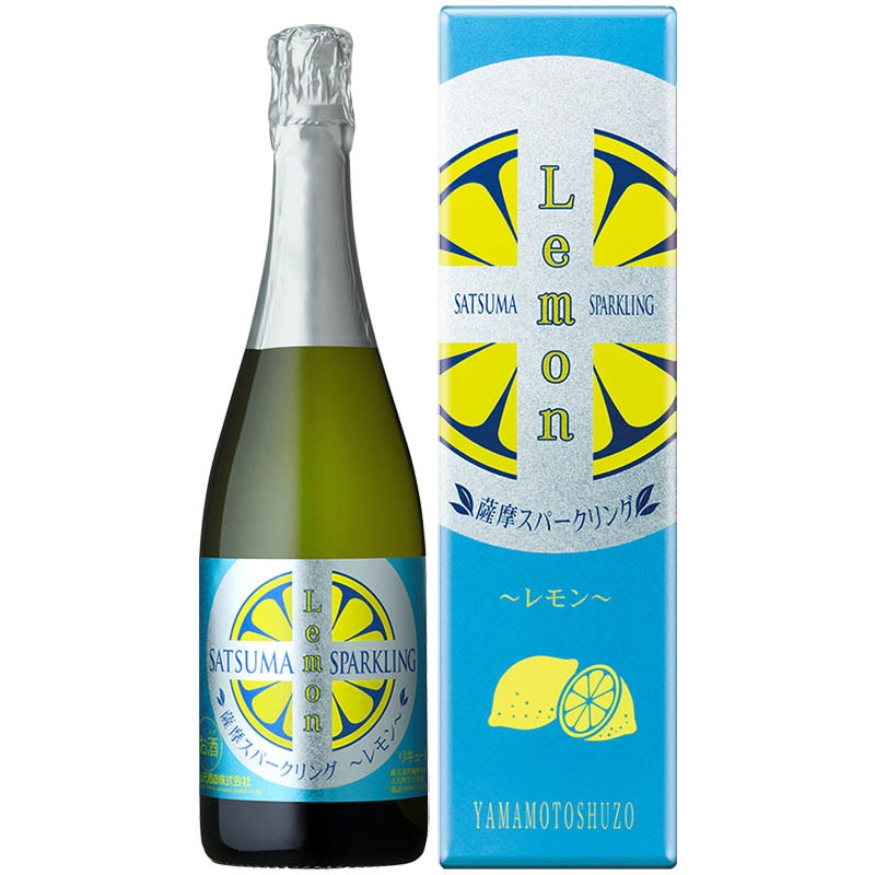 薩摩スパークリングレモン (化粧箱入) 8度 750ml | スパークリング