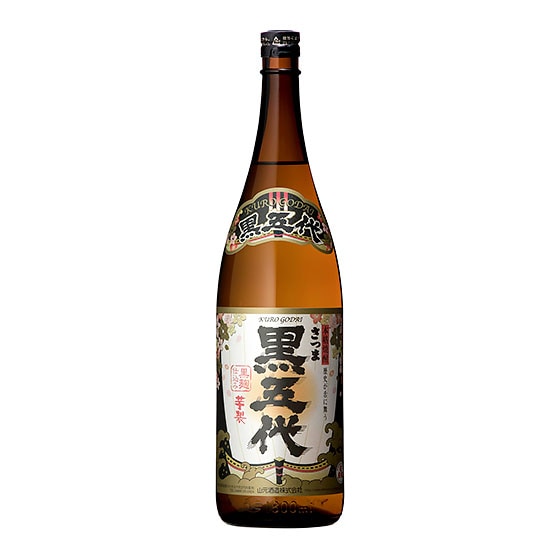 黒五代 25度 1800ml | 芋焼酎,さつま五代シリーズ | | 山元酒造通販蔵