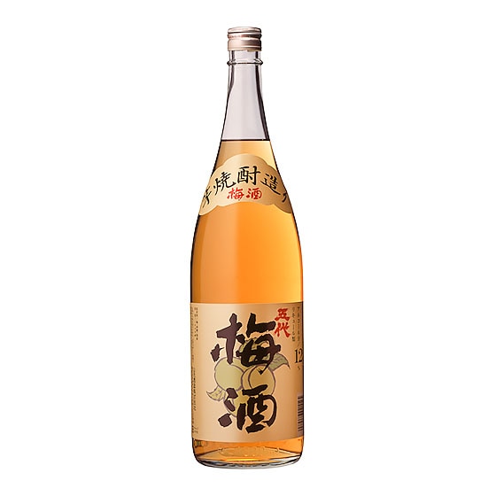 芋焼酎造り 五代梅酒 12度 1800ml | 梅酒・リキュール | | 山元酒造