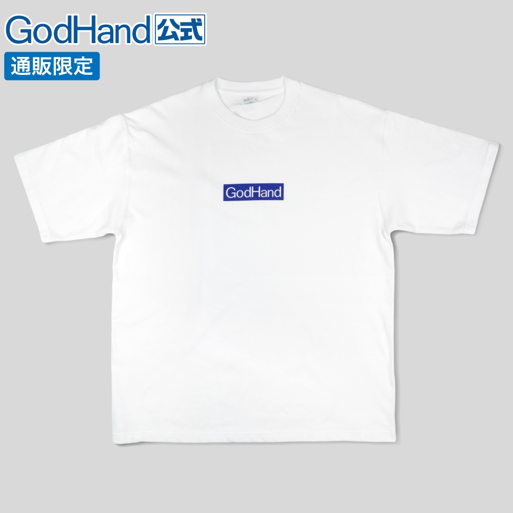 メーカー直販] ゴッドハンドビッグシルエットTシャツ ホワイト各種
