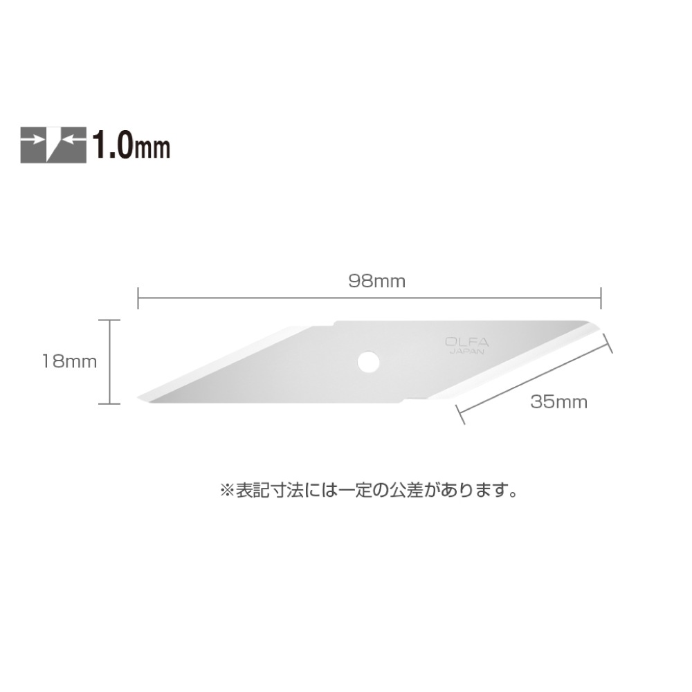 オルファ クラフトナイフs型替刃 取寄品