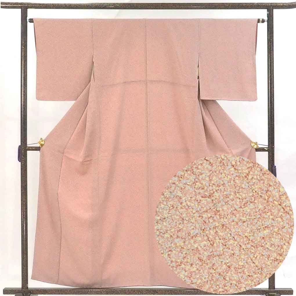 ☺*︎様 未使用近い　美品　単衣　紬　小紋　フルセット　身丈153 裄丈64 着物：41,000円～60,000円 - 銀座きもの青木｜長く大切に着続け