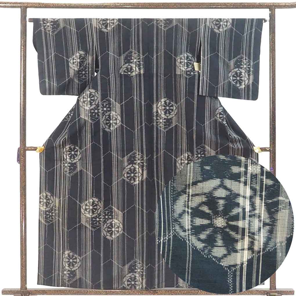 アンティーク子供着物着丈140センチ