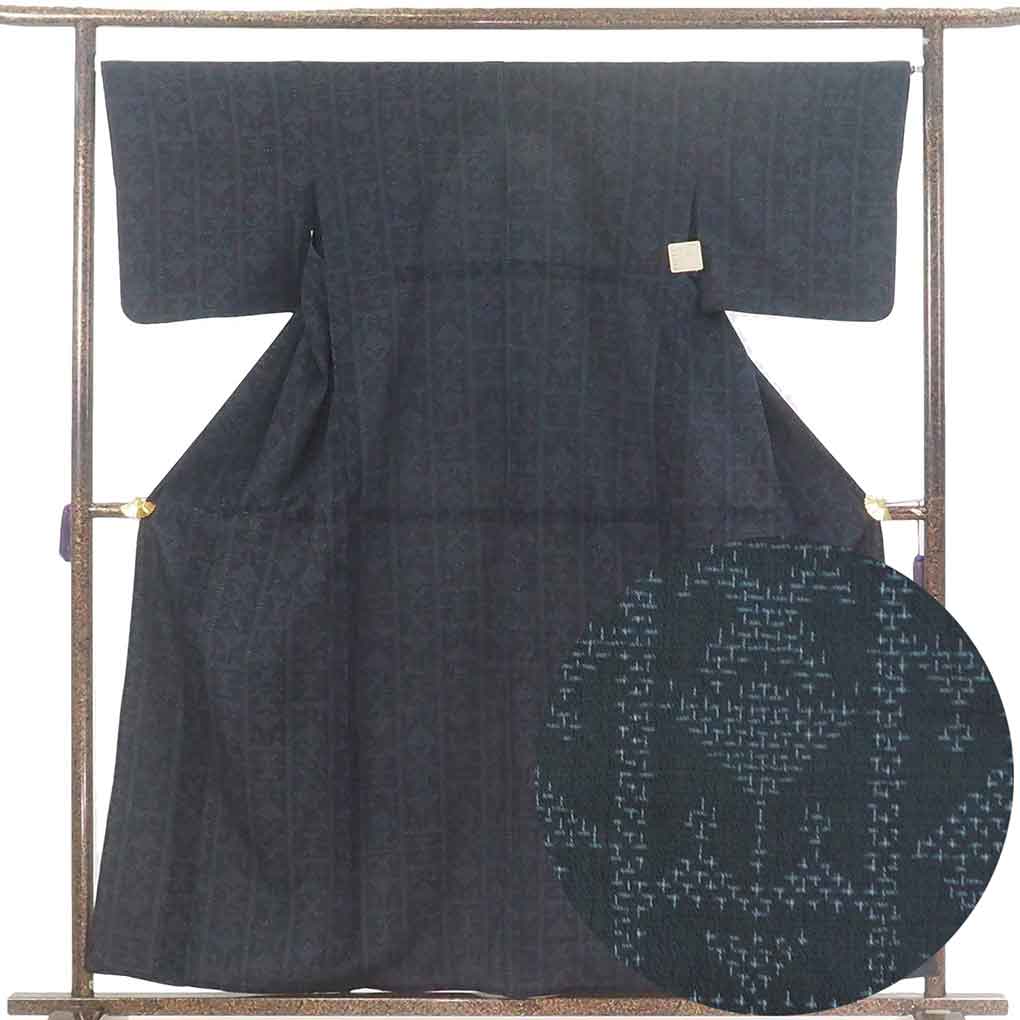 訪問着　正絹　裄69cm K*☆様 未使用近い 美品 袷 正絹 訪問着 フルセット 身丈165.5