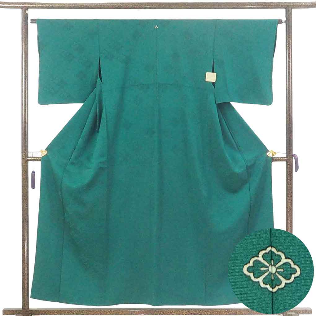 要事前確認　千總　色無地　違い鷹の羽　身丈160　裄65cm　k3334rym 千總 - オンラインショップ - / きもの＆長襦袢｜Kimono