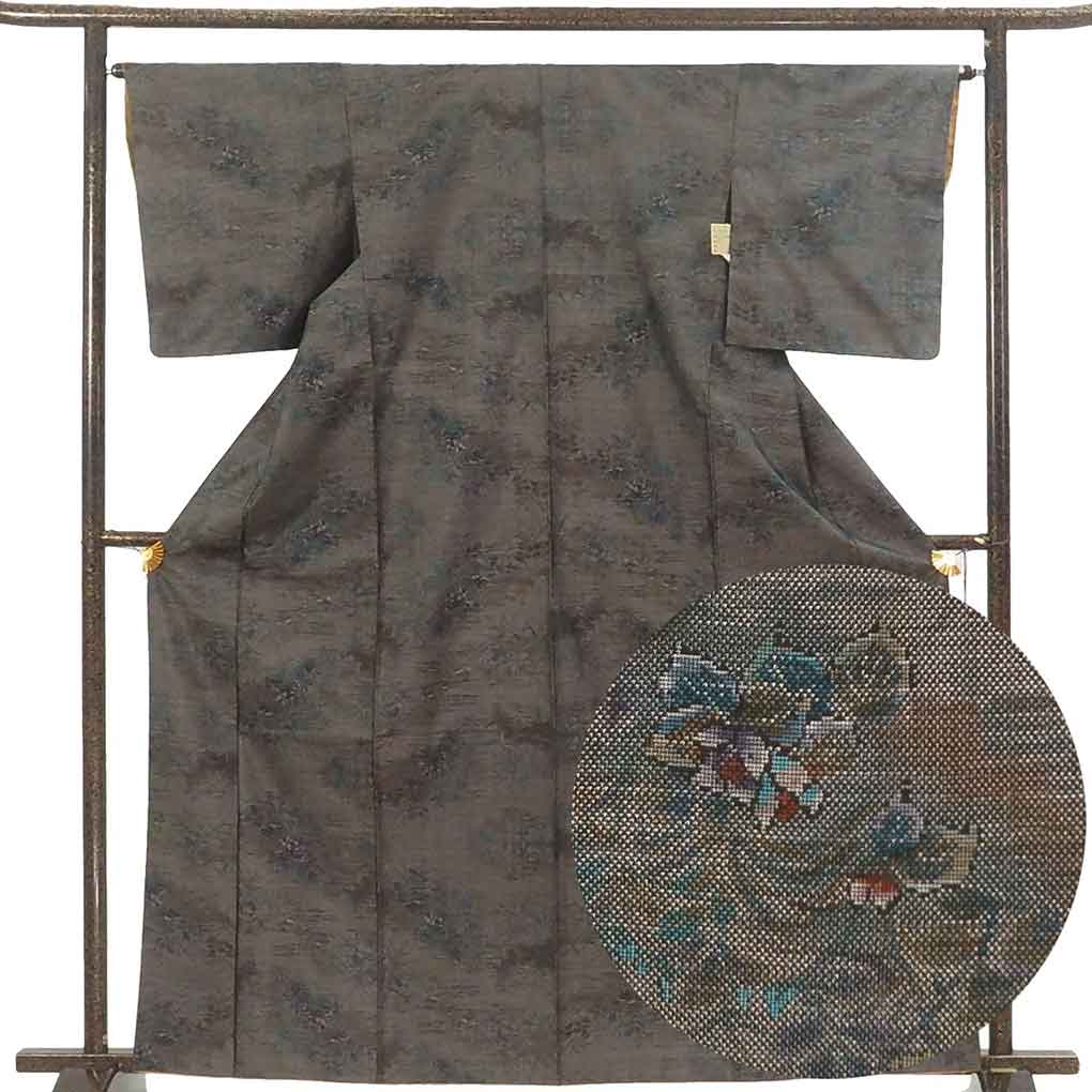 訪問着セット 身丈167cm 裄64cm 桂由美訪問着レンタル高身長トールサイズ（170cm前後）卒業式