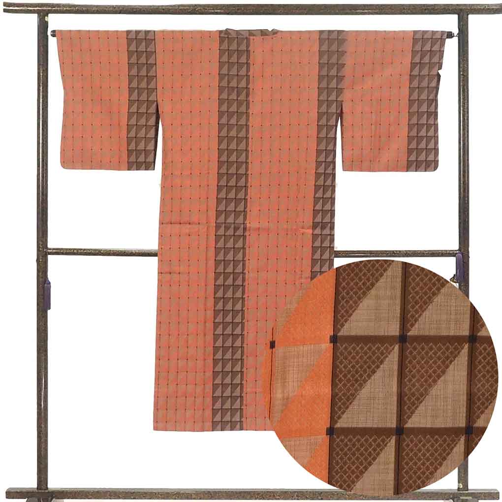 正絹 道中着 新古品】 道中着 コート 単衣 正絹 オーガンジー 春 夏 秋 青緑