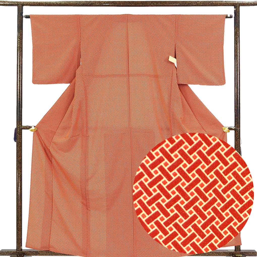小紋のリサイクル通販なら呉服のきくや｜普段着・お出かけ用の格安正絹