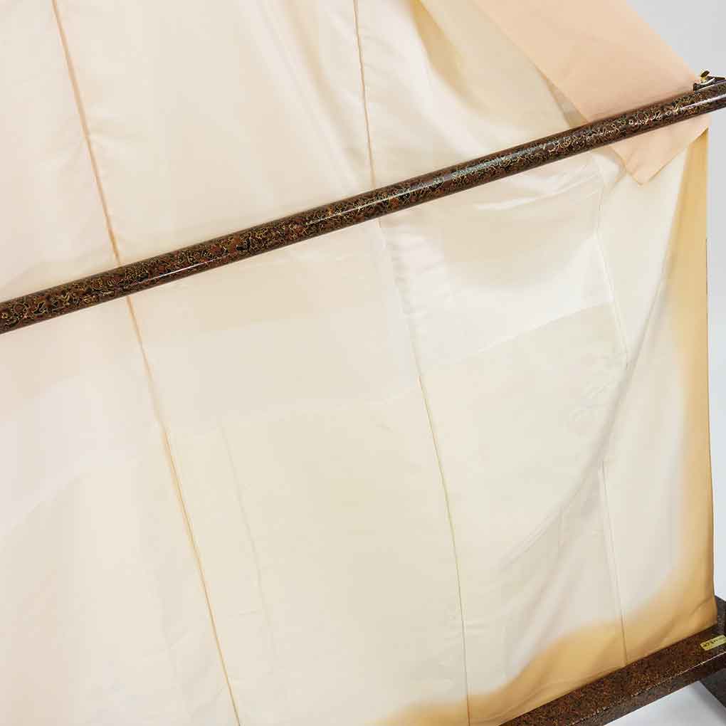 訪問着 リサイクル着物 身丈165cm 裄66cm 前幅24cm 後幅30cm 袖丈49cm 袖幅34cm レディース 袷 花柄 裄長 裄M-Lサイズ 秋冬春用 正絹(シルク)ピンク トールサイズ 未使用品 リメイク リユース【ランクS】
