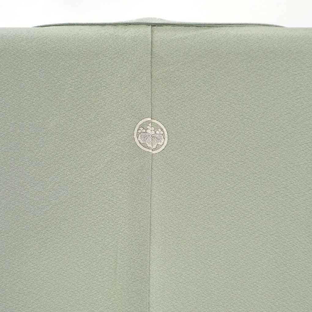 ［2867］色留袖 美品 扇面花道長 金彩 三つ紋 五三桐 正絹 着物 袷 cocoroad_ki4880ab